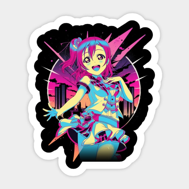 Love! School Idol Society Anime Tee Sticker by Tosik Art1